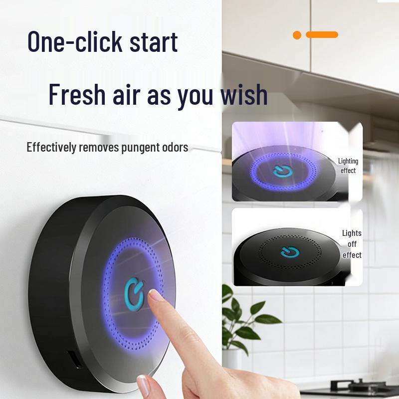 Перезаряжаемый мини-генератор озона для холодильника, обувного шкафа, ванной комнаты и удаления запахов от домашних животных