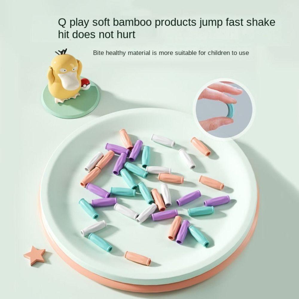 Бамбуковая скакалка для суставов 2,8 м, спортивная скакалка, оборудование для спортзала, гоночная скакалка, детские подарки