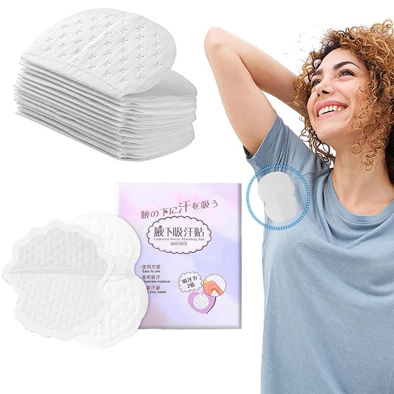10/20 шт. Подмышечные прокладки от пота Впитывающие вкладыши Мятная подмышечная прокладка от пота Подмышечные наклейки Антидезодорантные прокладки для одежды