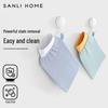 Антибактериальная отшелушивающая мочалка для ванны Sanli 7A