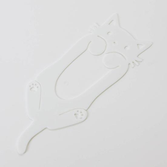 Милая кошачья закладка пластиковая скрепка для блокнота маркер креативная форма животного функциональный держатель страницы для чтения