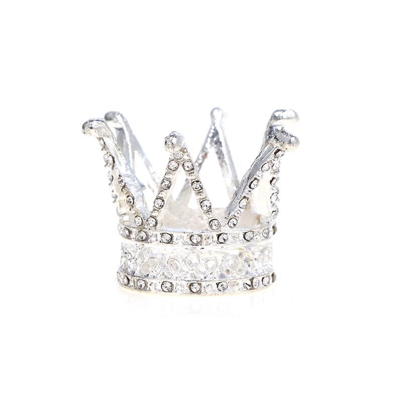 Аксессуары для кукол Металлическая корона Головной убор Аксессуары для волос для кукольного домика Игрушка