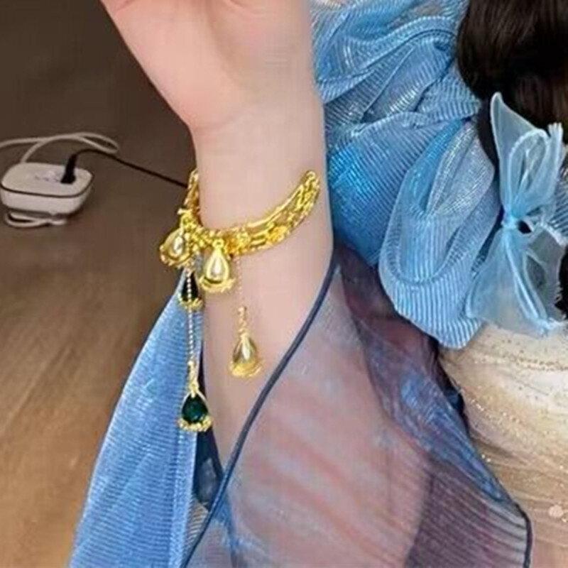 Танец на лбу Подвеска для бровей Головной убор Древний стиль Покрывает лицо Шторы Цепочка на лоб Капля воды Украшение для волос Цепочка на голову Ожерелье