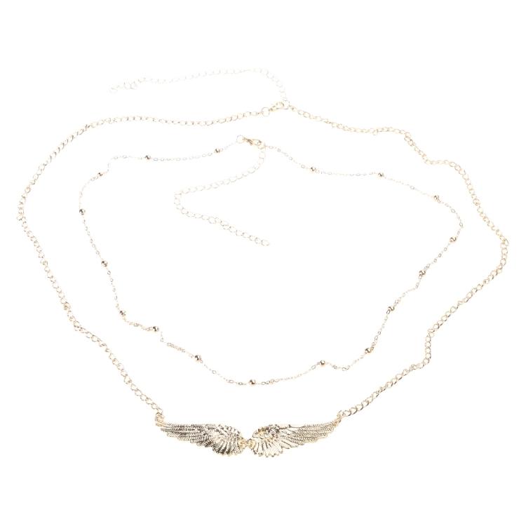 Цепочка на живот для платья, резные узоры, цепочка на талию, цепочка-крыло, ремень, женская цепочка на талию