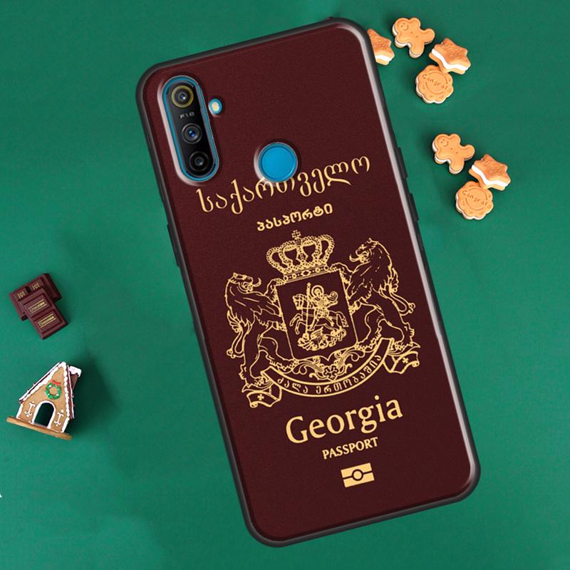 Флаг Грузии в стиле гранж для Realme GT Neo 2 7 8 Pro 8i 9i C3 C21, чехол для OnePlus 10 Pro 9 Pro Nord2 8T 9R