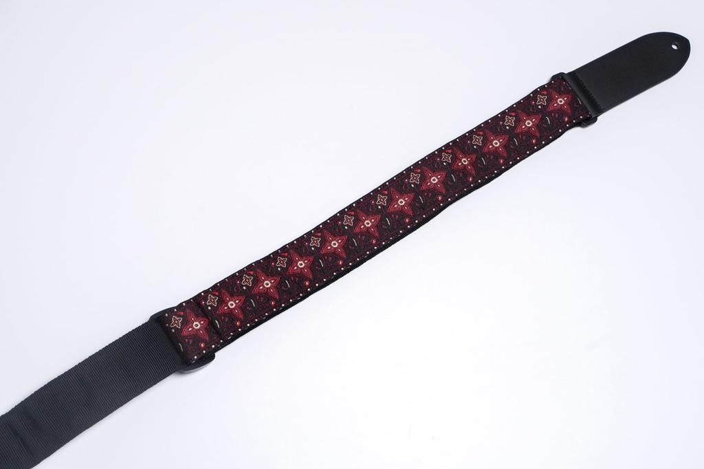 Ремешки GIB x Выберите базовый/цветной вариант (RED) - Гитара/Бас (89-153 см 5 см) - цвет.