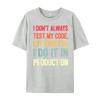 Coder Programmer Coding It Guy Clothing Men Clothing Harajuku Comfortable TShirt Free Shipping Clothes Casual