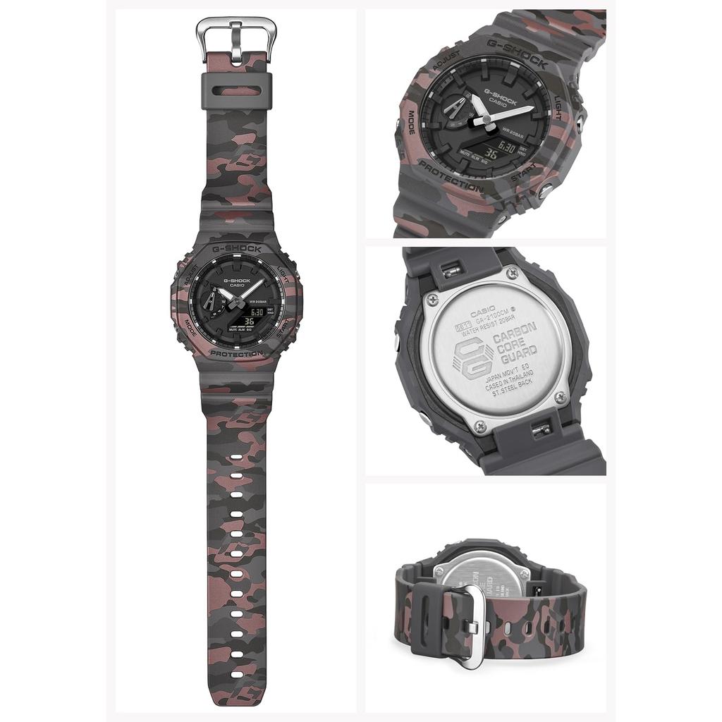 Casio G-Shock GA-2100CM-8AJF Men's Gray Watch Eco-Friendly Material Japan Domestic Model