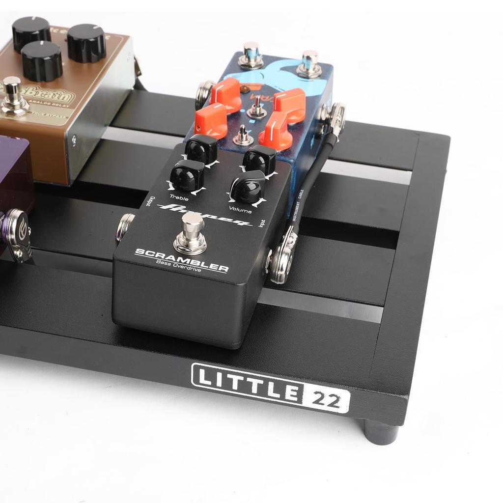 GHOSTFIRE Pedal Board V-Little22 56x25cm Aluminum