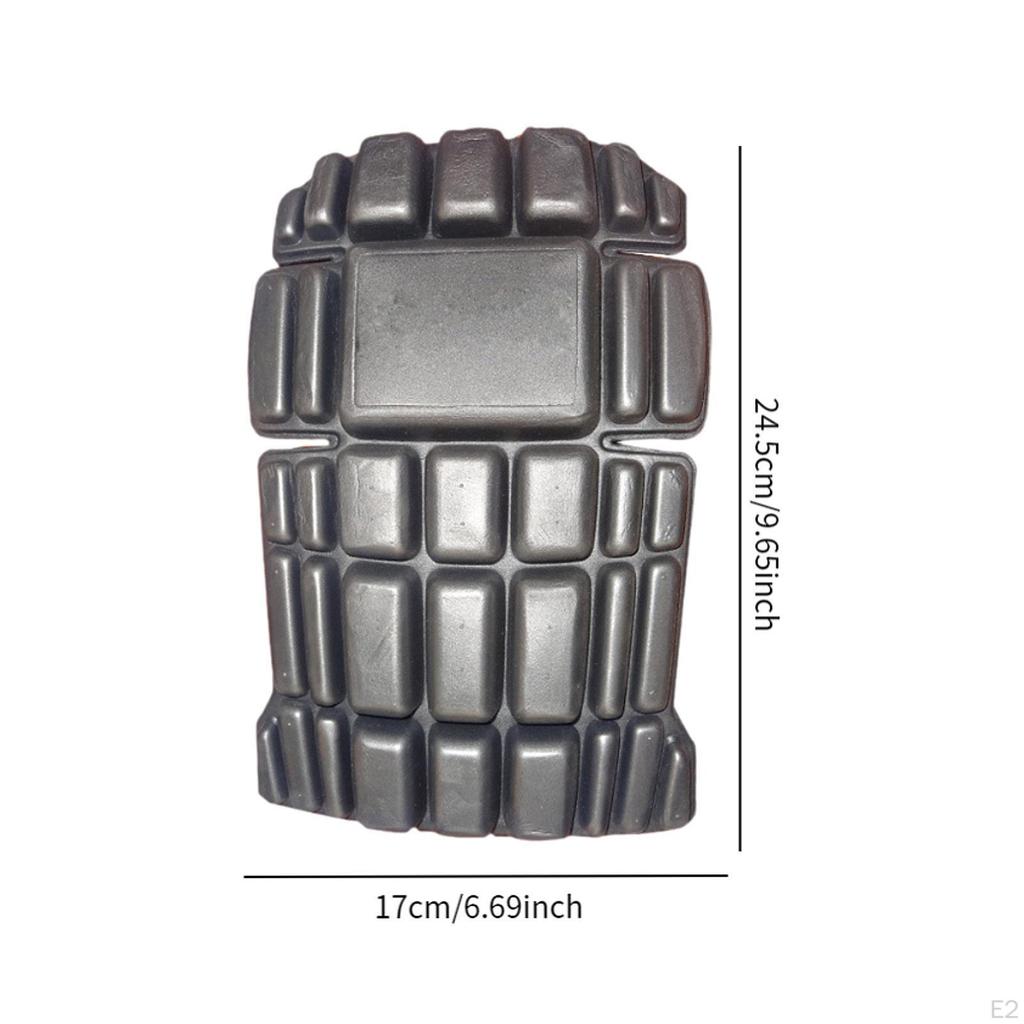 Наколенники EVA Защитные вставки Типа Противоскользящие Удобные рабочие брюки Борьба