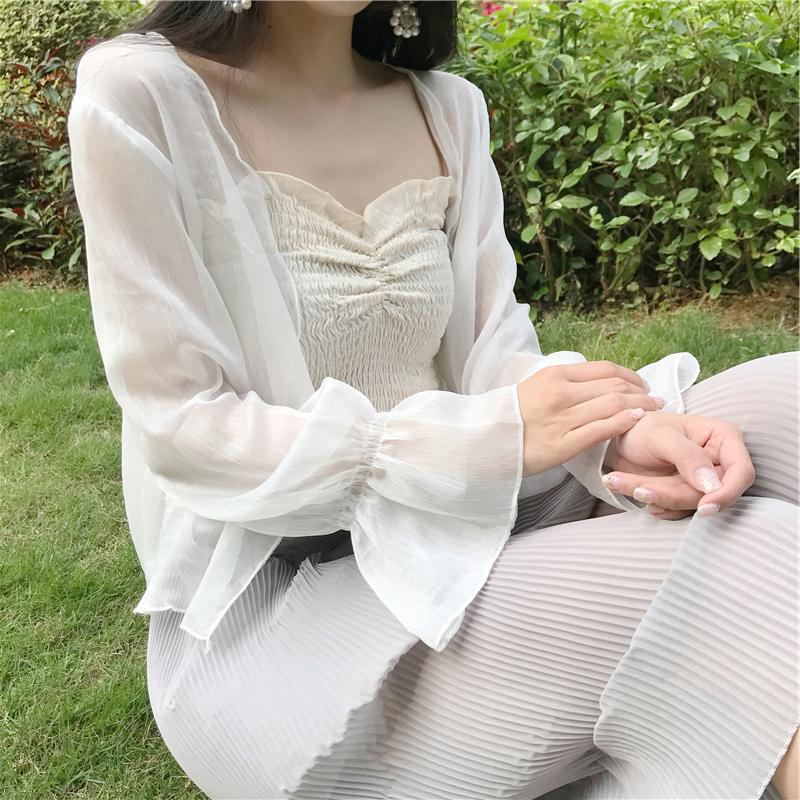 Абрикосовый, белый, черный, женский, с длинным рукавом, с открытым передом, прозрачное болеро, шифоновый кардиган с плечами, накидка для свадебного платья, накидка, накидка