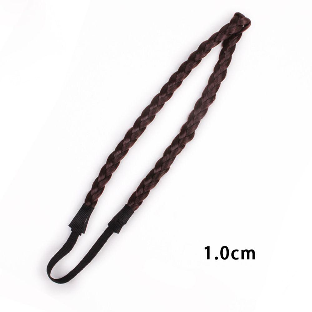 Elastic Hair Accessories Headwear Twisted Wig Headband Synthetic Wig Hair Bands Braided Headband