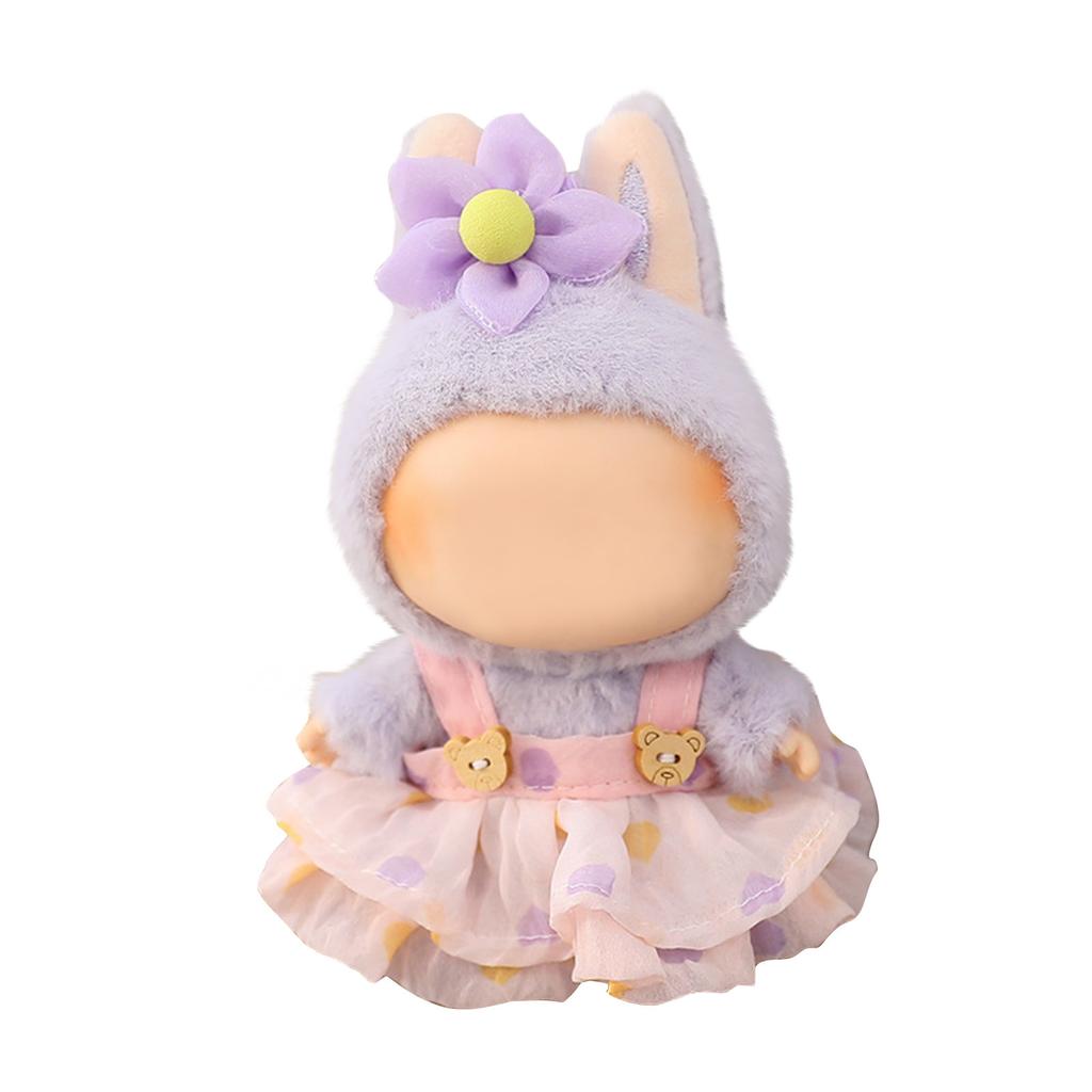 Costume 6.69 Inch Plush Toy Costume High Quality 17cm Doll Replacement Costume Fashion Doll Costume Doll Not Included