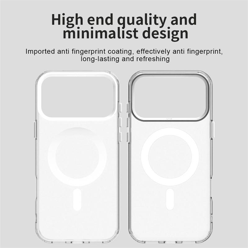 Magnetic For iPhone 17 Pro Max Case Magsafe Wireless Charging Cover iPhone 17 Air iPhone 17 Pro Max Matte PC Protective Cases