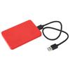 External Hard Drive HDD USB 3.0 Plug and Play Mobile Hard Disk Drive for Many DevicesRed 1TB