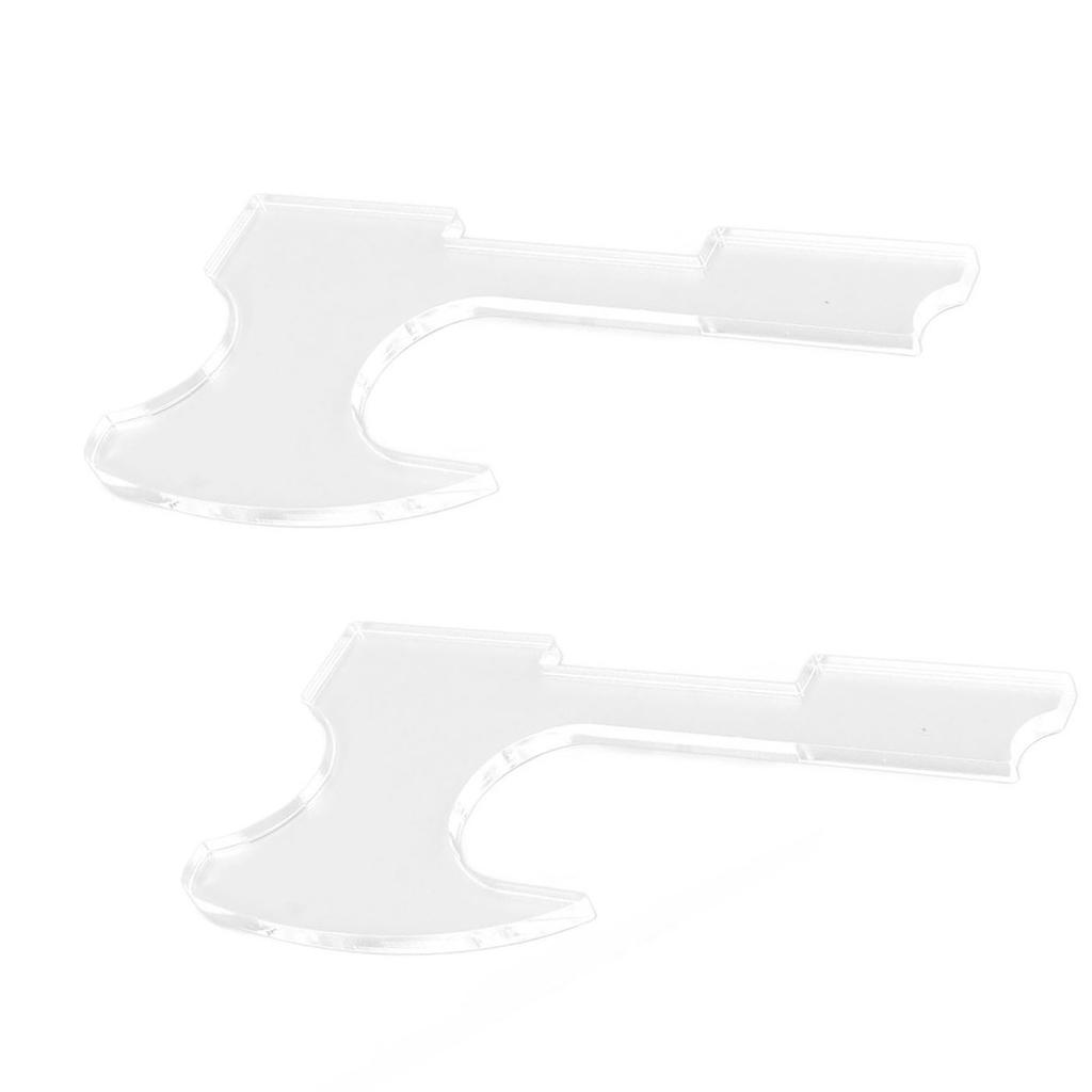 2PCS Stand Wall Mount Holder Acrylic Easy Installation Wand Stand for Wand Cosplay