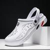 Summer Men Sandals Light EVA Men's Casual Shoes Hole Shoes Clogs Lovers Home Garden Outdoor Male Beach Flat Slippers