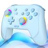 Switch 2 Совместим с Switch Сон Пробуждение Макро Новый TURBO Быстрый Огонь Задняя Панель RGB Гироскоп HD Bluetooth Pro Совместим с Японским Руководством Синий