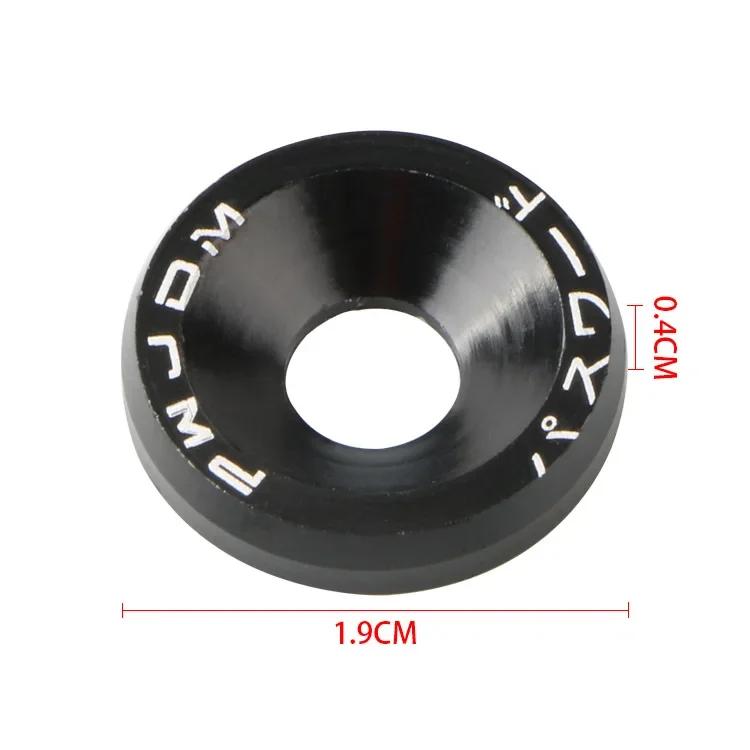 22Pcs Motorcycle Crash Protector Wheel Protection Pads Colorful Motorbike Tire Frame Slider Motocross M6 Nuts Washer JDM Bolts