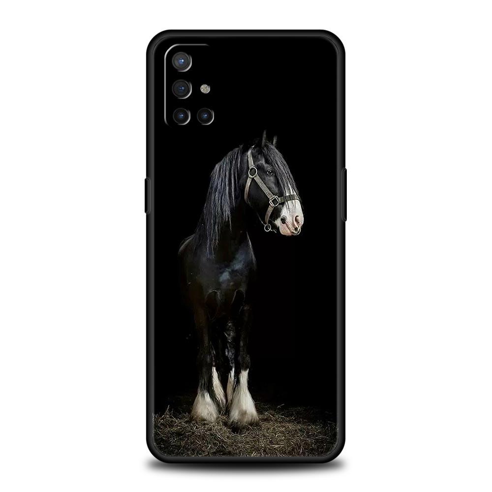 Running Horse Wild Animals Phone Case For OnePlus 12 11 10 9 8 7 7T Pro 12R 10R 9RT 9R 8T Nord N100 N200 N10 2T CE 2 5G Cover
