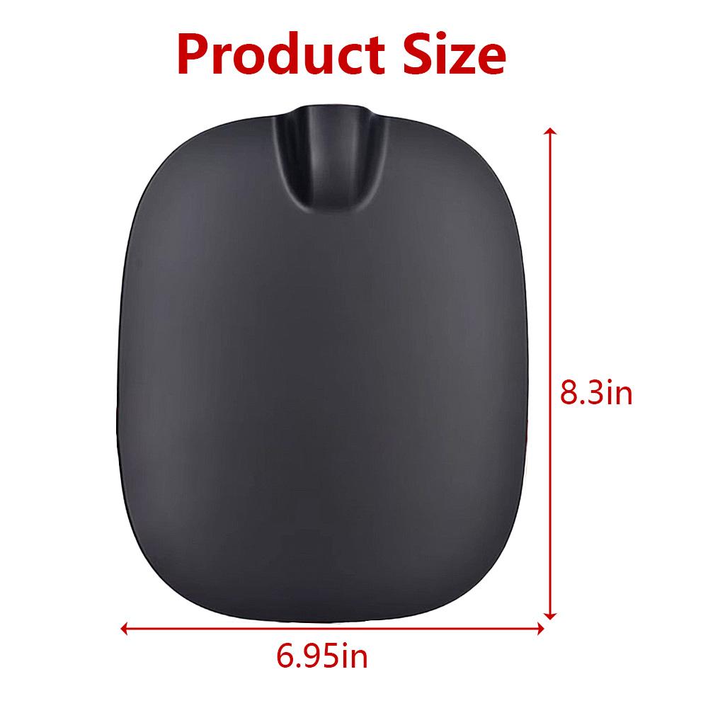 Black Fuel Gas Tank Filler Door Lid Cover Flap Cap for Chevrolet Silverado 1500 Pickup 2019-2024 84745968 84126524