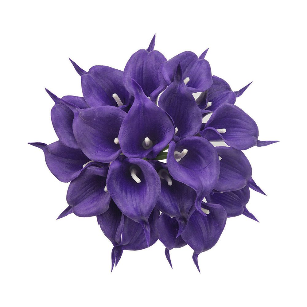 10 шт. Домашнее свадебное украшение Искусство Сделай сам Букет Калла Лилия Искусственный цветок Поддельное растение