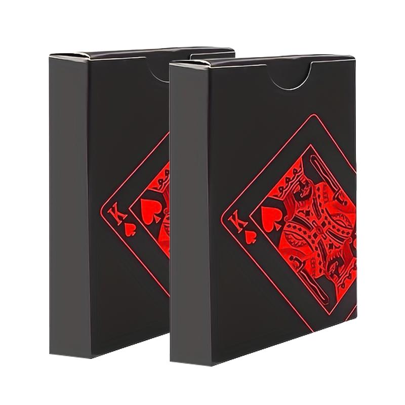 Водонепроницаемый ПВХ Иллюзионист Покерные Карты Набор Прочный Эстетичный Дизайн Идеально Подходит Для Игровых Ночей Казино Вечеринок Семейного Веселого Подарка