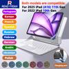 READ YYEAH Чехол-клавиатура Magic Keyboard для iPad 11-го 10-го поколения iPad A16 11-го 11" A2696 A3354 A3355 A3356 Умная магнитная обложка-книга