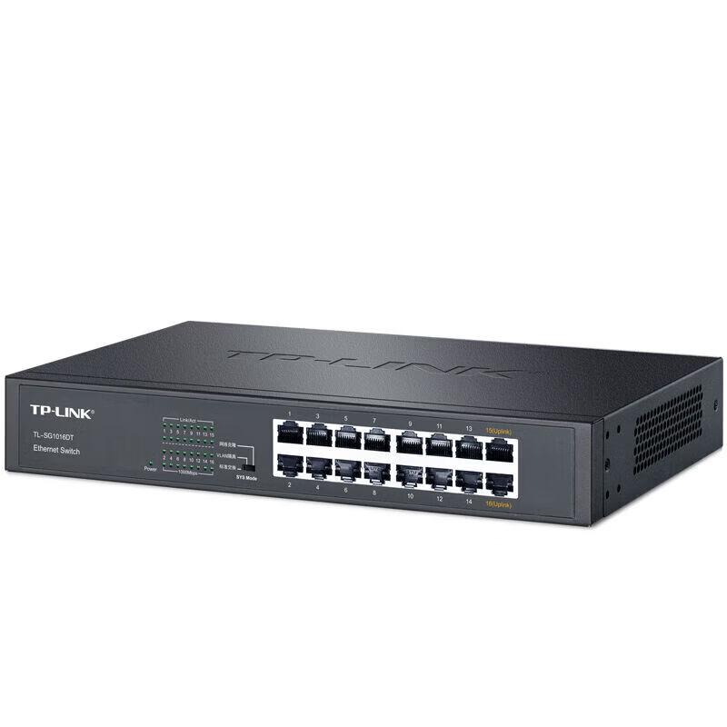 TP-LINK TL-SG1016DT 16-Port Gigabit Unmanaged Switch