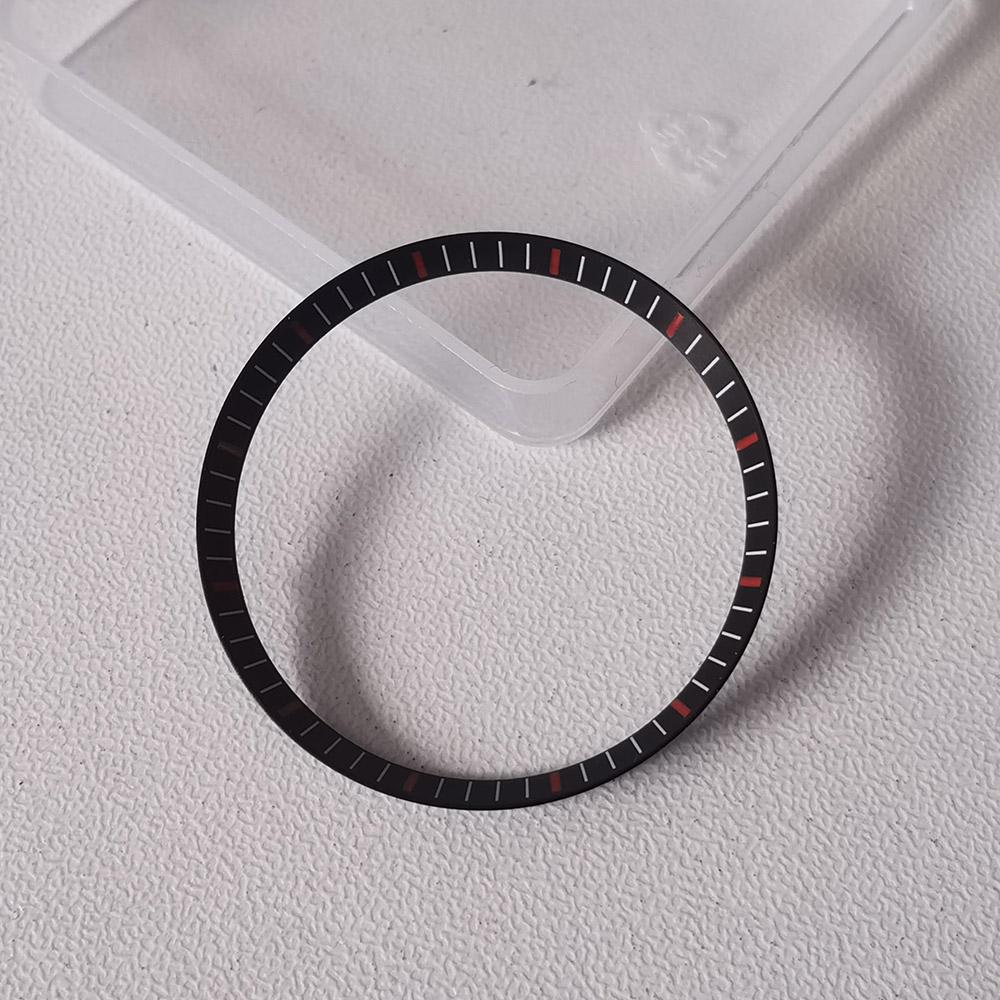 30,5*27,5 мм Мод Масштаб Метка Часы Кольцо Циферблата Латунь Для SKX007 SRPD NH35 NH36 Механизм Корпус Часов Инструмент для Ремонта Детали