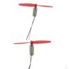 8520 7.4V Coreless Brushed Motors Set 8.5x20 71/65/55mm Propeller CW CCW
