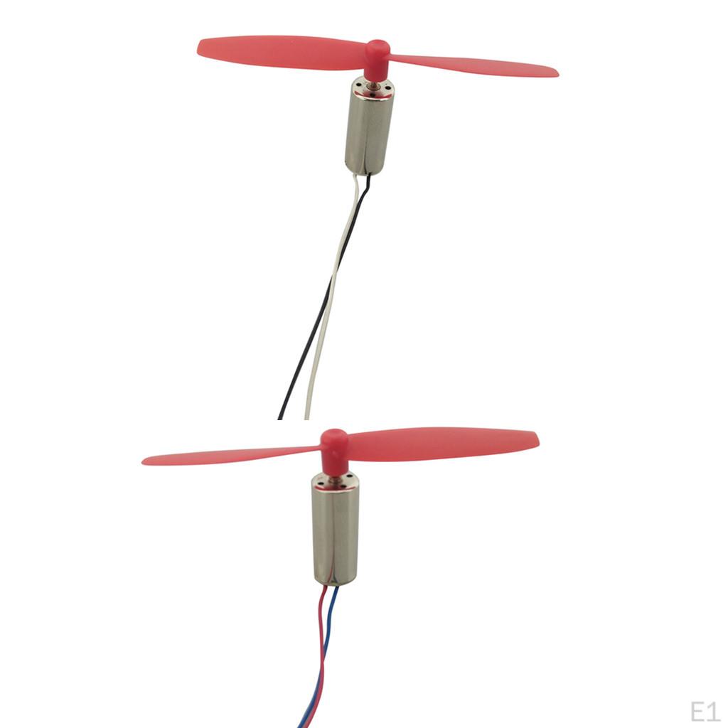 8520 7.4V Coreless Brushed Motors Set 8.5x20 71/65/55mm Propeller CW CCW