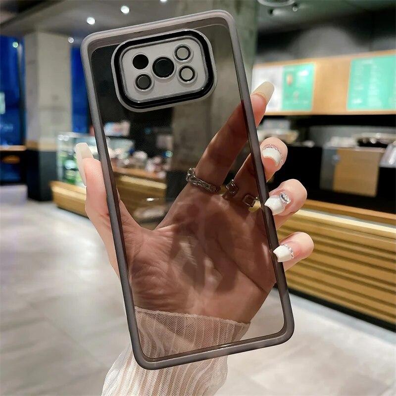 Прозрачный силиконовый чехол для Xiaomi Mi Poco X3 Pro Nfc X5 Pro Poko X 3, защитное стекло для объектива Pocox3 Pocox5 X3pro X3nfc