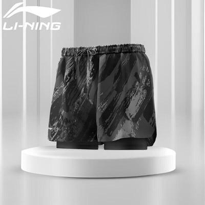 Li-Ning Мужские плавки 2-в-1 с быстрым высыханием
