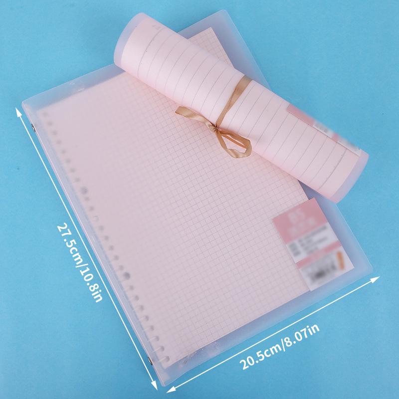 1PC B5 Loose-Leaf Notebook Students Can Detachable Thin And Simple Flexible Loose-Leaf Book Can Carry Note Coil Book