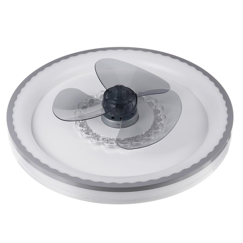 Светодиодный потолочный вентилятор с регулируемой яркостью 72 Вт, вентилятор с дистанционным управлением и подсветкой, светодиодная лампа воздушного охлаждения с регулируемой скоростью ветра