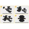 Universal Golf Cart Phone Holder Mount Compatible with EZGO/Club Car/Yamaha For IPhone/Galaxy/Huawei Quick Release/360° Rotatabl