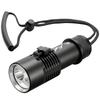 Professional LED Diving Flashlight Tactical Torch IPX8 Waterproof Underwater Torch Light Owered By 26650 Battery with Hand Rope