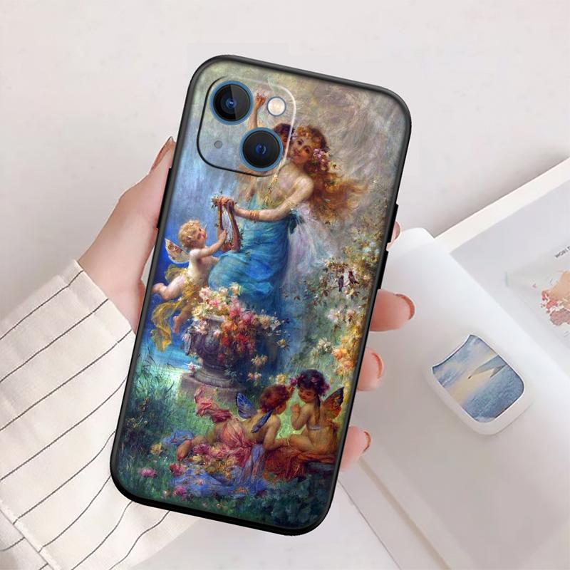 RP32 Fresco Adam Sculpture New High-End Shell Phone Case for Xiaomi Poco F8 M4 M5 M6 M7 X3 X6 X7 Pro GT NFC Ultra