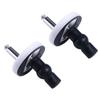 Replacement Toilet Seat Hinges Toilet Kit Heavy Duty Hinge for 2pcs Furniture Accessories