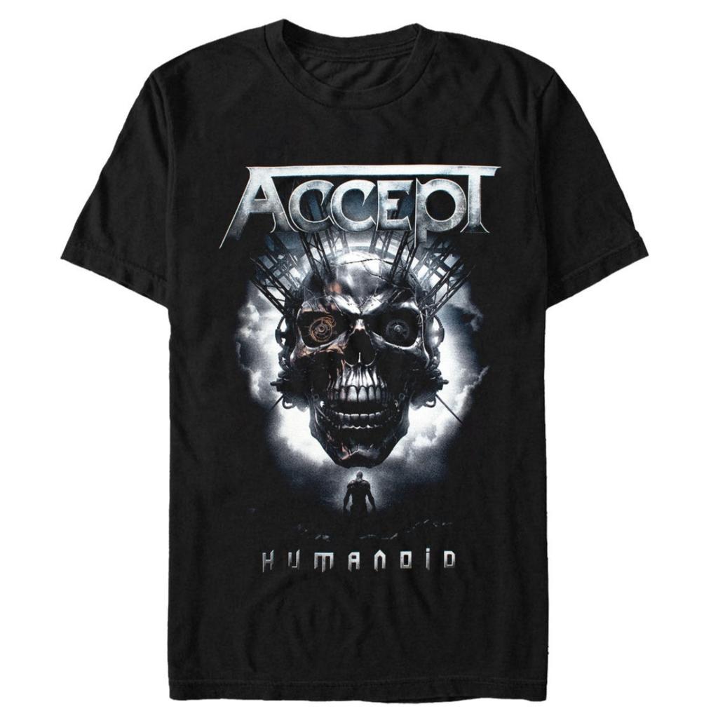 Hot Accept Cotton Band Shirt Unisex Summer Short Sleeve Fashion Brand Tee Luxury Casual Vintage