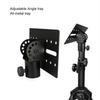 Metal Mount Tripod Pole DJ Speaker Stand Adapter Top Cap Rotatable 35mm Sturdy Metal Construction Music Instruments