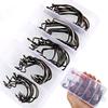 50Pcs Fishing Hooks Worm Jig Fishing Hook Fishhook High-carbon Steel Big Bass Hooks Terminal Tackle
