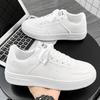 Little White Shoes Men's Spring Breathable Shoes Men's Trend Versatile Men's Shoes 2025 New Student Pure White Sports Shoes