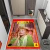 Pippi Longstocking Adventure Themed Anti-Slip Rugs - Polyester Home Decor, Suitable for Bedrooms, Living Rooms, Doorways, Studios, and Decorations