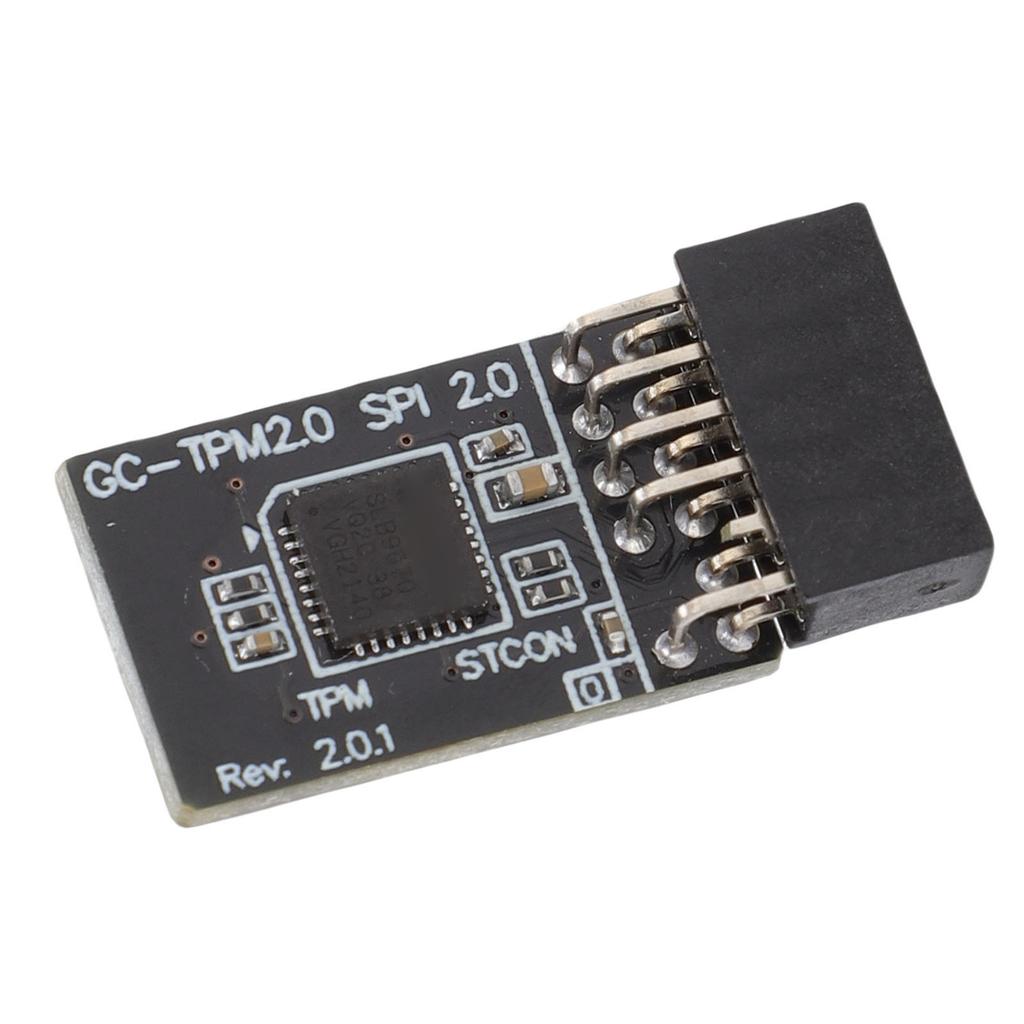 TPM 2.0 Security Module 12-1 Pin Remote Boards Security Module Motherboard SPI Bus Interface 2.54Mm Spacing