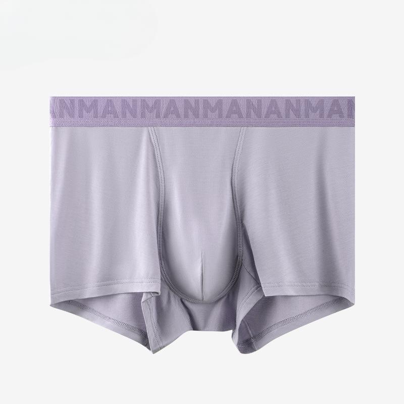 Мужское нижнее белье из чистого хлопка с антибактериальной внутренней частью, дышащее, однотонное, для мальчиков, для молодых мужчин, со средней посадкой