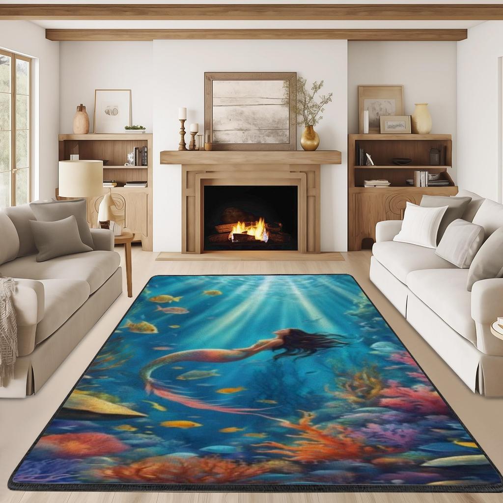 1PC Cyberpunk Skull Pattern Kitchen Rug Non-Slip Door Mat Pop Design Bathroom Rug Bath Mat Carpet for Home Sink Laundry Decor