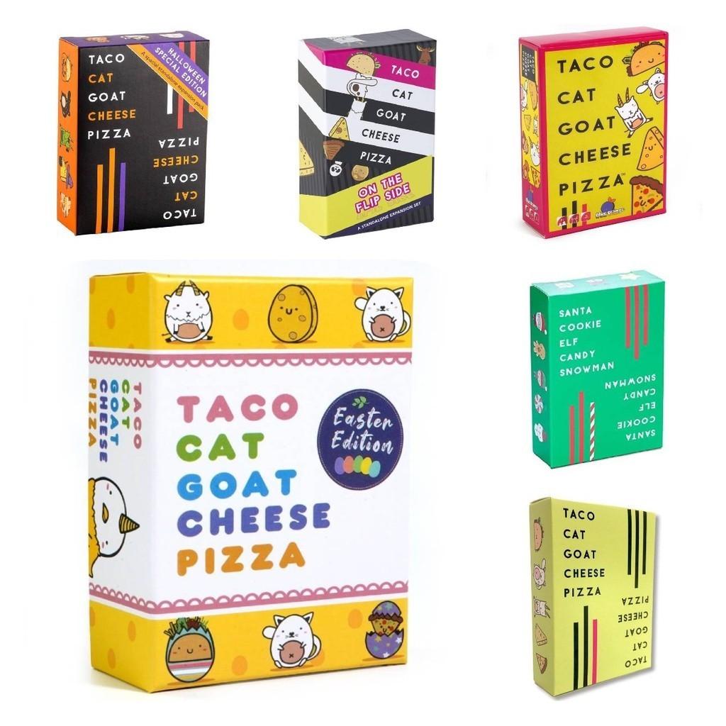 Vibrant Taco Cat Goat Cheese Pizza Card Deck Perfect For Parties And Events