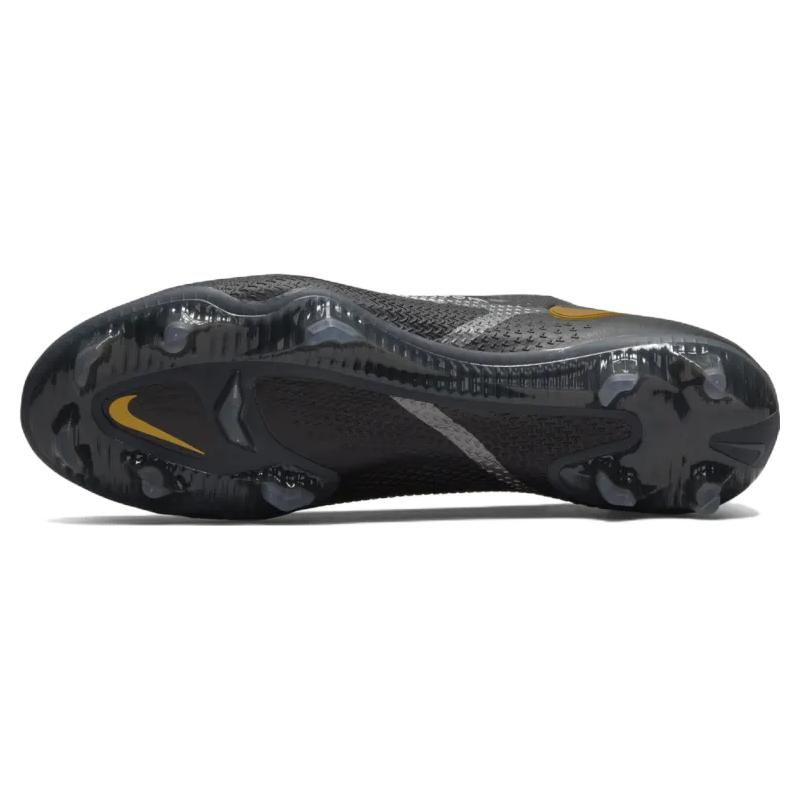 Nike Phantom GT2 Elite FG Черные мужские кроссовки металлик золотого цвета металлик-серебристый металлик-темно-серый CZ9890-007